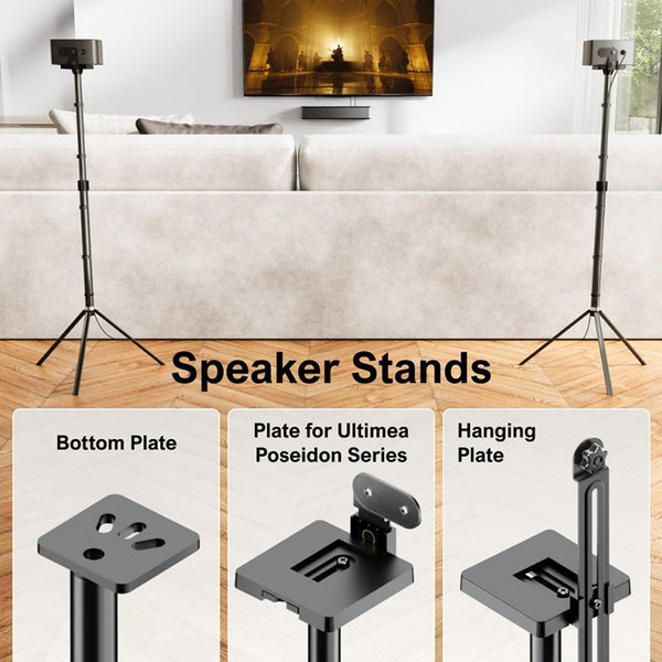 Ultimea Poseidon D80 7.1 Channel Dolby Atmos Soundbar Subwoofer