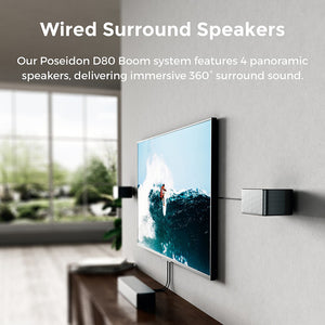 Ultimea Poseidon D80 Boom 7.1 Soundbar with Dolby Atmos
