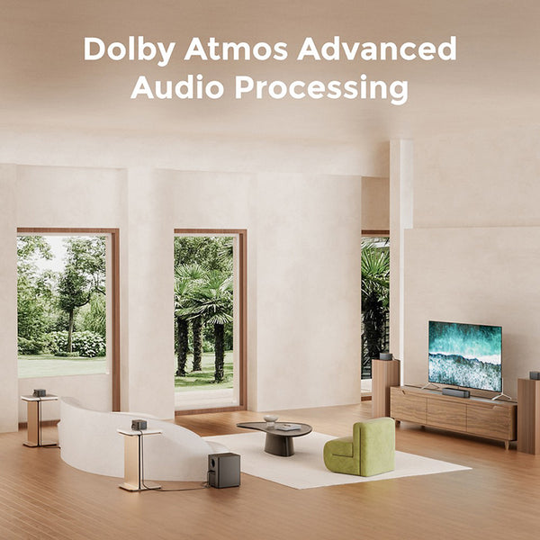 Ultimea Poseidon D80 Boom 7.1 Soundbar with Dolby Atmos