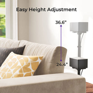 Ultimea Steady 310 Speaker Stands Compatible with Poseidon and Aura Series