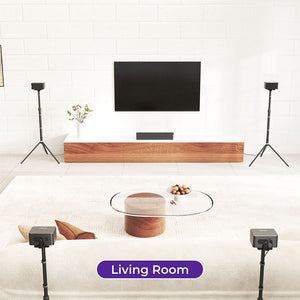 Ultimea Steady 310 Speaker Stands Compatible with Poseidon and Aura Series