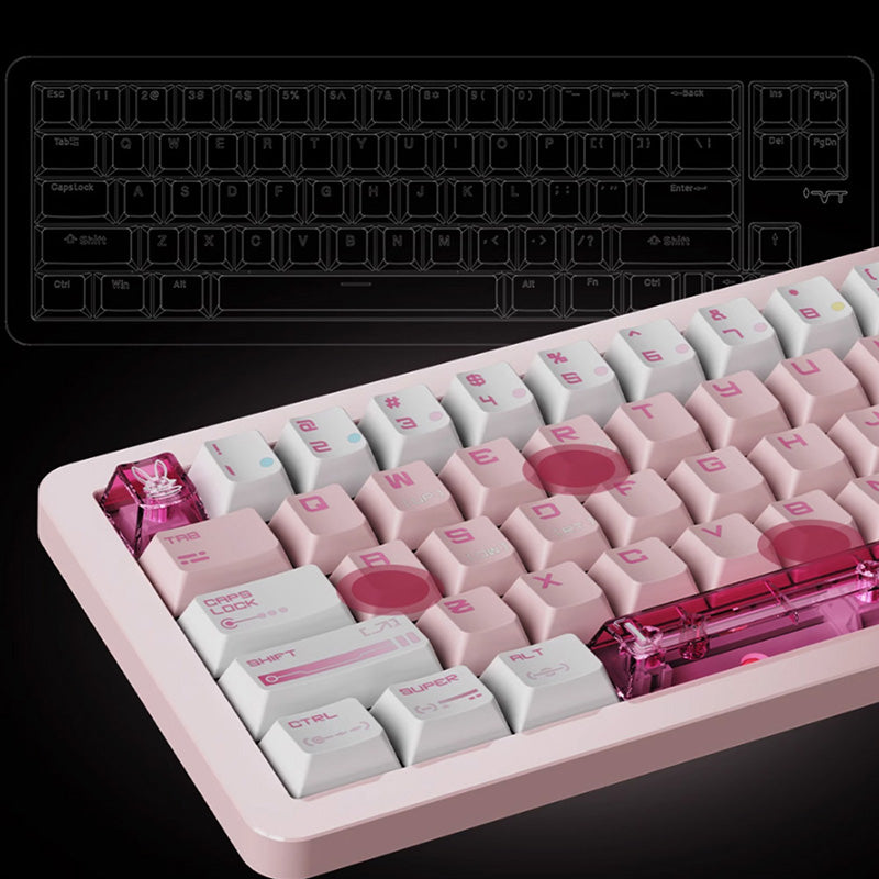 VTER JEET65 Aluminium Magnetic Switch Wired Gaming Keyboard