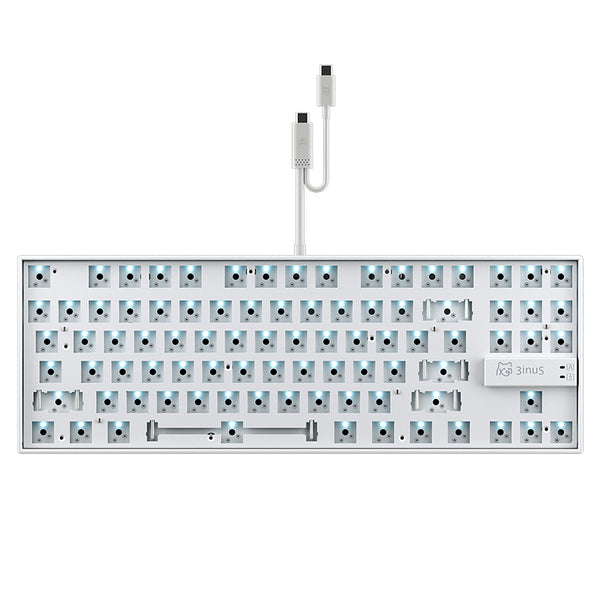 WhatGeek x 3inuS KEBOHUB EE01 Mechanical Keyboard with 5-in-1 Hub
