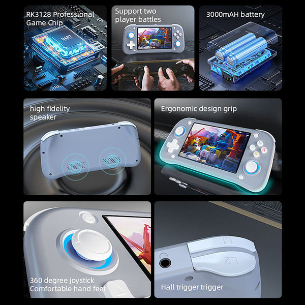 XF43 Handheld Game Console with 4.3" Screen 30+ Simulators