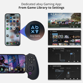 abxylute S9 Type-C Gaming Controller, Compatible with Android, iPhone 15/16 Series&Tablet