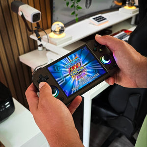 ANBERNIC RG 477M AI Handheld Game Console 256GB with Metal Build Supports PS2 and Wii
