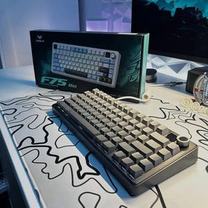 AULA F75 Max Tri-mode Mechanical Keyboard with TFT Screen