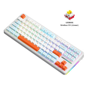 AULA F87 TKL Gaming Mechanical Keyboard Gasket Hot-Swappable
