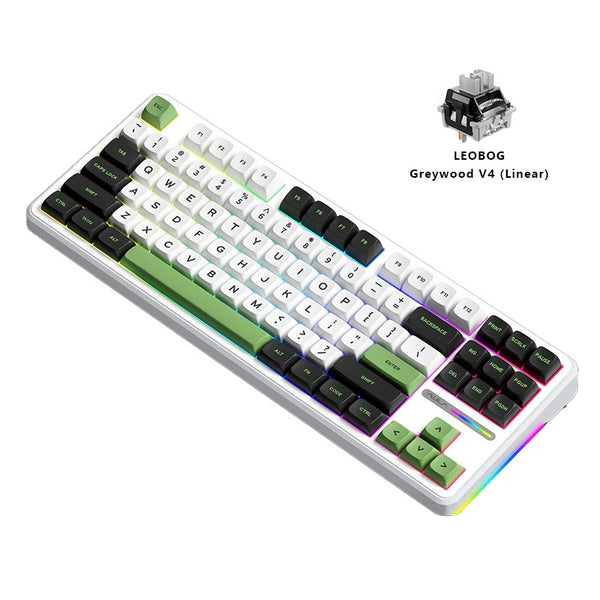 AULA F87 TKL Gaming Mechanical Keyboard Gasket Hot-Swappable
