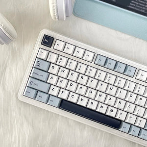 AULA S75 PRO Tri-mode Wireless Mechanical Keyboard with LCD Screen Creamy