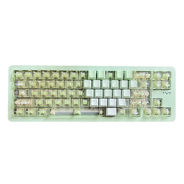 LOERENT Deerwood Whisper Transparent Keycap Set Cherry Profile