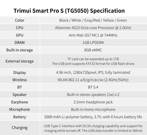 Trimui Smart Pro S Handheld Retro Game Console 256GB Upgrade Performance