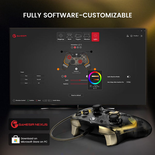 GameSir K1 Kaleid & Kaleid Flux Xbox Wired Controller