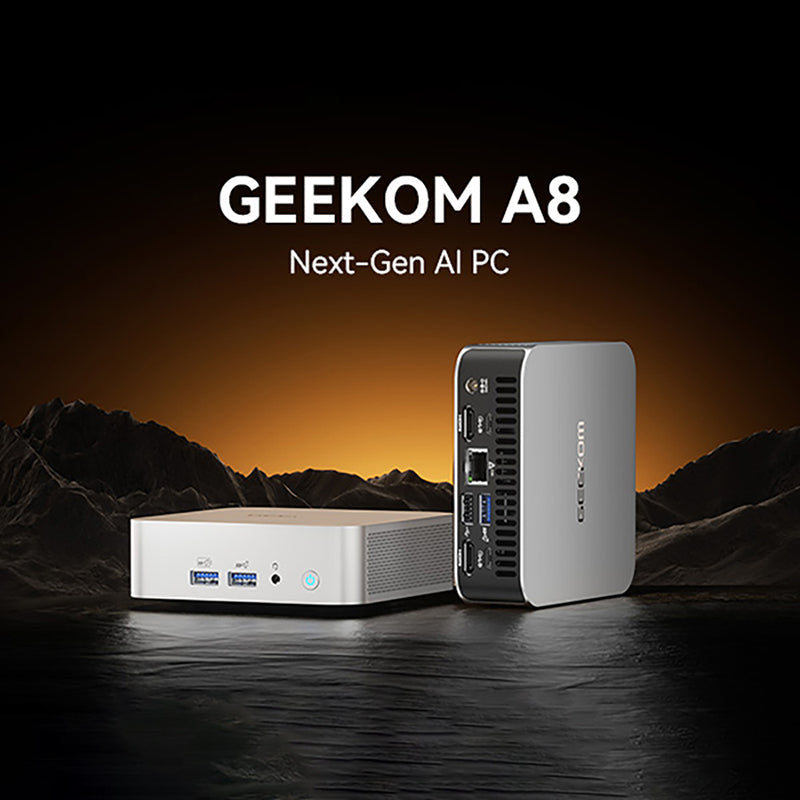 GEEKOM A8 Gaming Mini PC AMD Ryzen 7