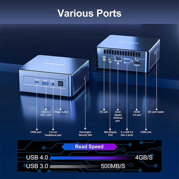 GEEKOM IT11 Mini PC 11th Gen Intel Core i7
