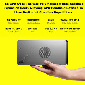 GPD Win 4 2025 Gaming Handheld  PC R7 8840U AI9 HX370