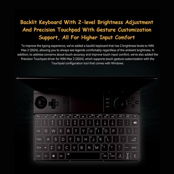 GPD WIN Max 2 2024 Handheld Gaming PC