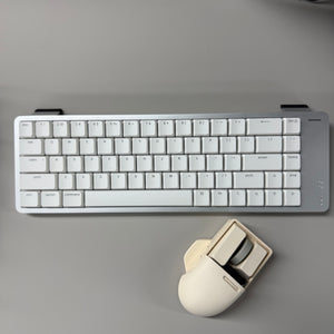 lofree flow 2 keyboard 68 key white with lofree oe909 ergonomic mouse