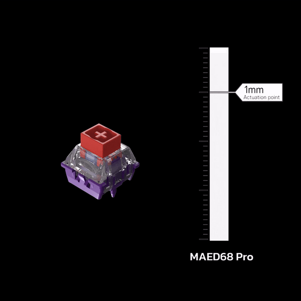 Melgeek MADE68 Pro Magnetic Switch Gaming Keyboard
