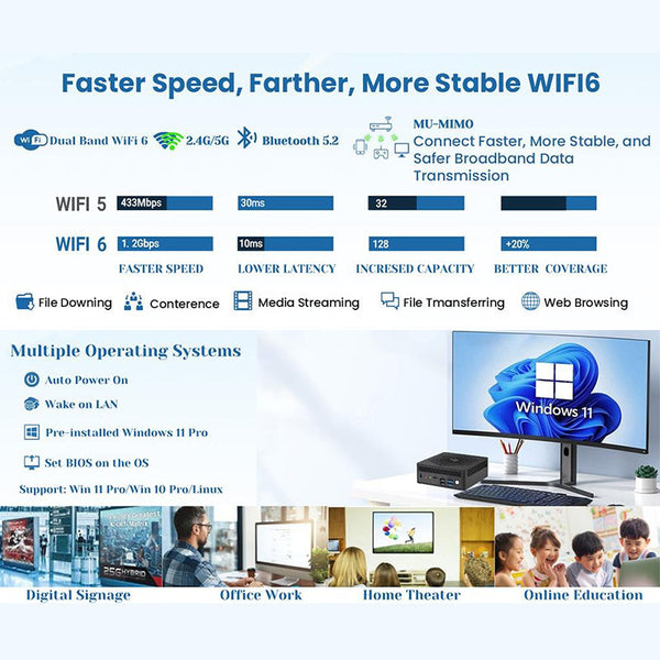 MINIX Z100-0dB Mini PC Intel Alder Lake-N