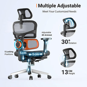 NEWTRAL NT002 Ergonomic Chair Adaptive Lower Back Support