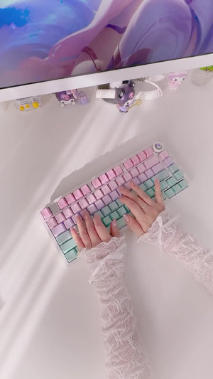 WhatGeek x LEOBOG Hi75C Pro Tri-mode Aluminum Mechanical Keyboard Thocky Keyboard