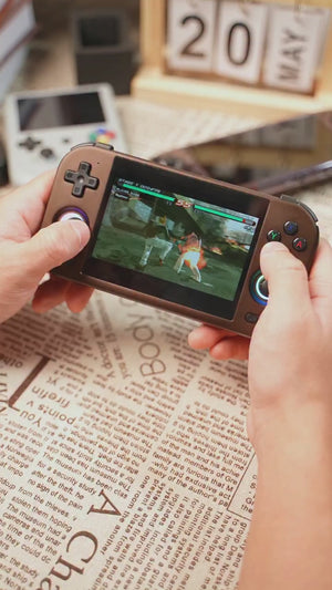 ANBERNIC RG 477M AI Handheld Game Console with Metal Build Supports PS2 and Wii