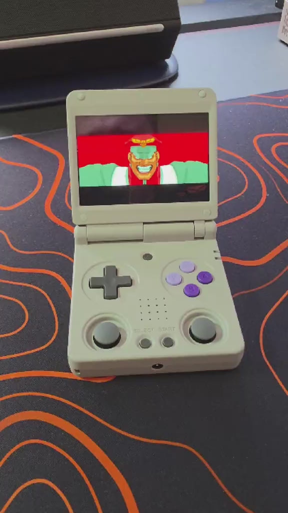 ANBERNIC RG34XXSP Flip Game Console with 3.4