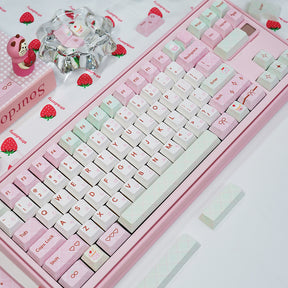 PIWIJOY Summer Dessert Cherry Proflie Keycap Set 146 Keys