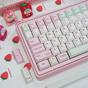 PIWIJOY Summer Dessert Cherry Proflie Keycap Set 146 Keys