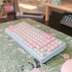 PIWIJOY Summer Dessert Cherry Proflie Keycap Set 146 Keys