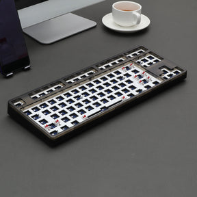 black Womier K66 Mechanical Keyboard