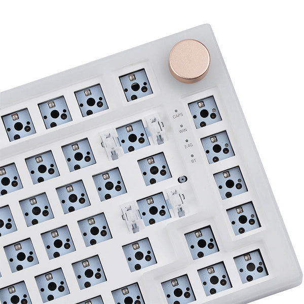 FEKER IK75 Pro 3 Mode DIY Kit Details with knob