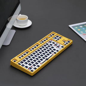 yellow Womier K66 Mechanical Keyboard