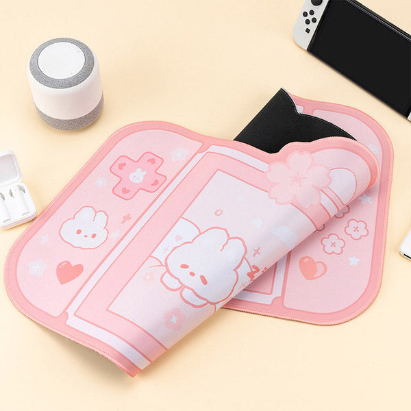 ACGAM Cute Rabbit Desk Mat Large Gaming Mouse Pad