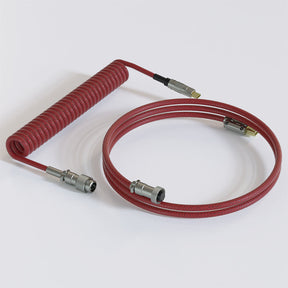 ACGAM CP01 Red USB-C Coiled Aviator Cable