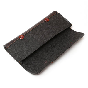 ACGAM Keyboard Carry Case Felted Bag Flip Cover General Button