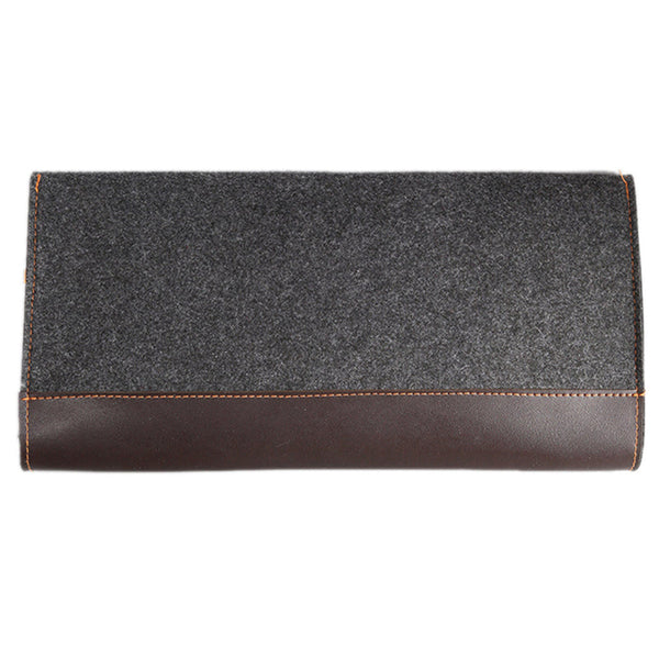 ACGAM Keyboard Carry Case Felted Bag Flip Cover Magnetic Button
