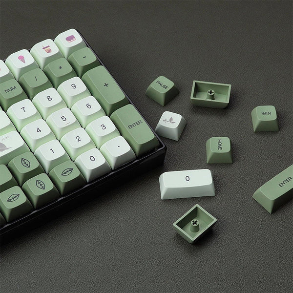 ACGAM Matcha XDA Profile PBT Keycap Set 124 Keys