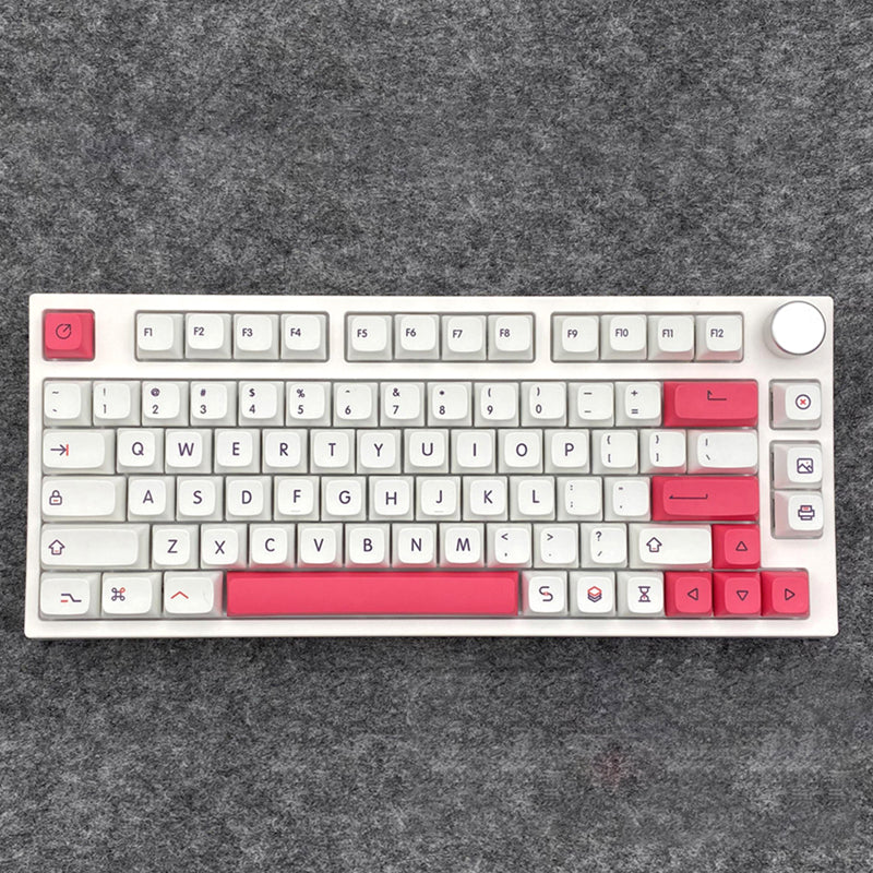 ACGAM Pink Indigo XDA Profile PBT Keycap Set 126 Keys