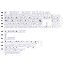ACGAM Transparent Keycap Set Cherry Profile 139 Keys