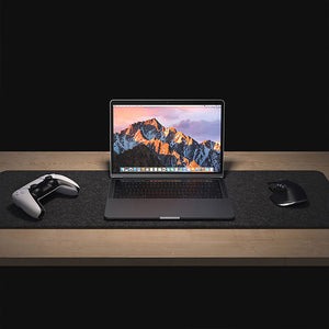 ACGAM Felt Desk Mat Large Mouse Pad Computer Desk Mat