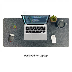 ACGAM Felt Desk Mat Large Mouse Pad Computer Desk Mat