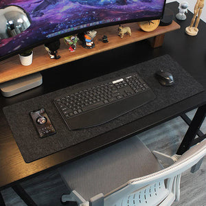 ACGAM Felt Desk Mat Large Mouse Pad Computer Desk Mat