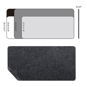 ACGAM Felt Desk Mat Large Mouse Pad Computer Desk Mat