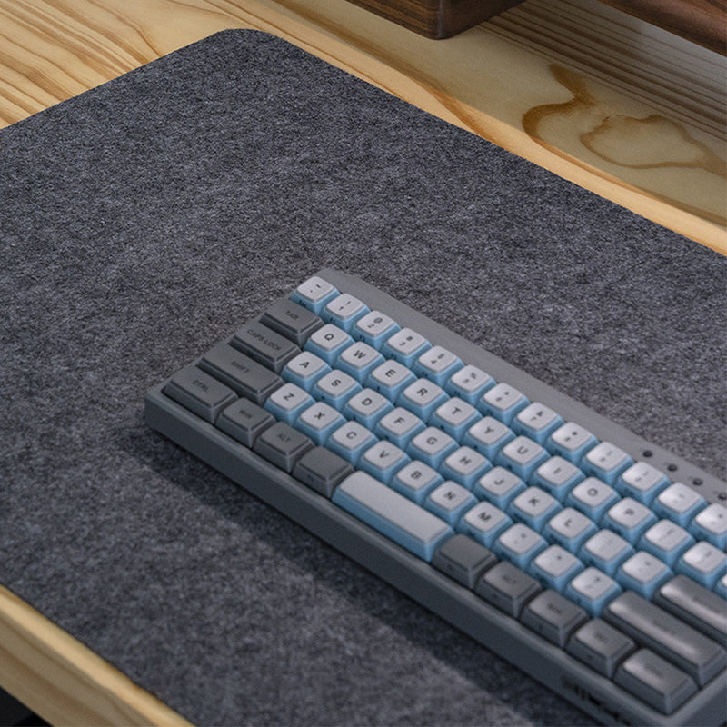 Grovemade Navy Blue Desk Mat ACGAM Felt Desk Mat Large Mouse Pad