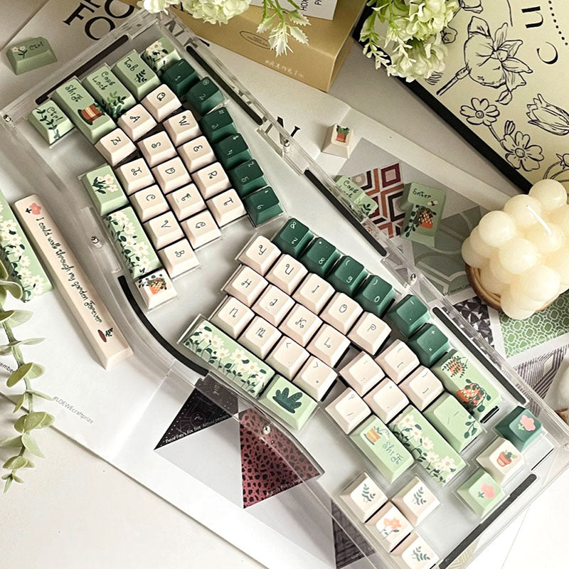 ACGAM Garden Dream Keycap Set Cherry Profile 144 Keys