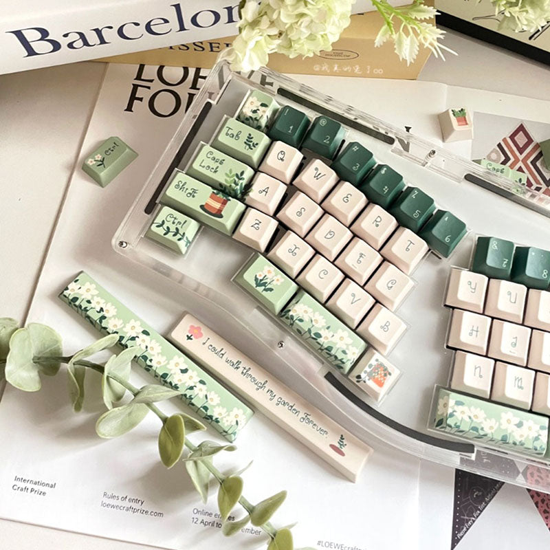ACGAM Garden Dream Keycap Set Cherry Profile 144 Keys