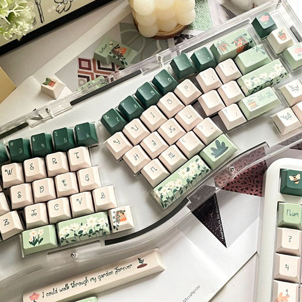 ACGAM Garden Dream Keycap Set Cherry Profile 144 Keys