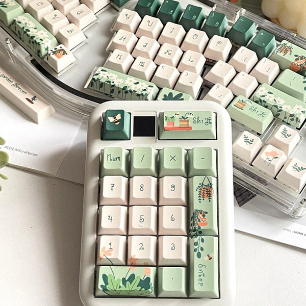 ACGAM Garden Dream Keycap Set Cherry Profile 144 Keys